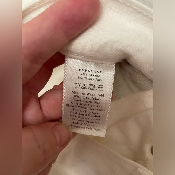 Everlane The Cheeky Jean in Bone - Picture 4 of 4